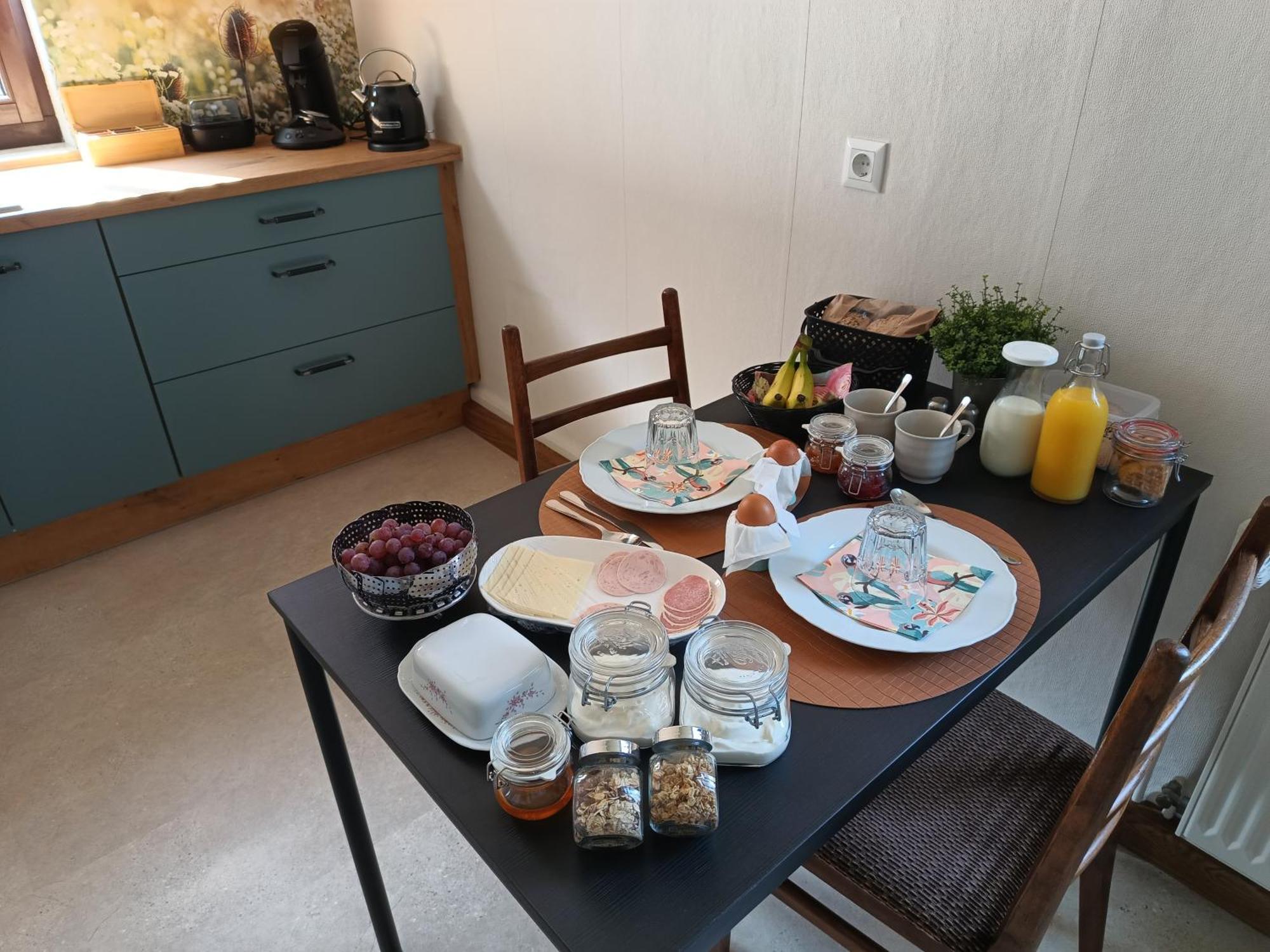 Minicamping Und B&B Apartment Hintergarten Niederorschel Exteriér fotografie