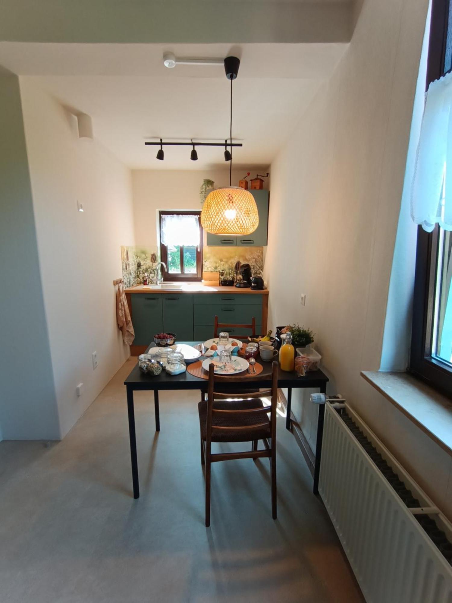 Minicamping Und B&B Apartment Hintergarten Niederorschel Exteriér fotografie